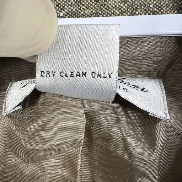 Brooks Brothers Womens 8 Wool Silk Blend Blazer USA Made Quiet Luxury Minimalist - Picture 14 of 15